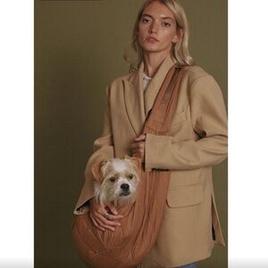 Maxbone Eco Packable Sling Dog Carrier Carmel New With Tags